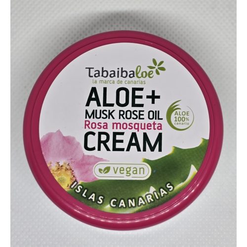 Tabaibaloe Aloe Verás és csipkebogyóolajos arckrém